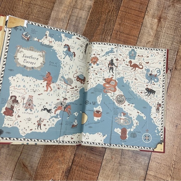 The Atlas of Monsters: Mythical Creatures from Around the World Hardcover - Picture 8 of 10